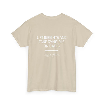 Weights and dates T-shirt